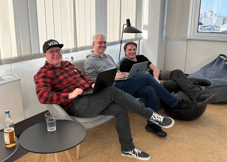 Andreas and the GameFabric Team