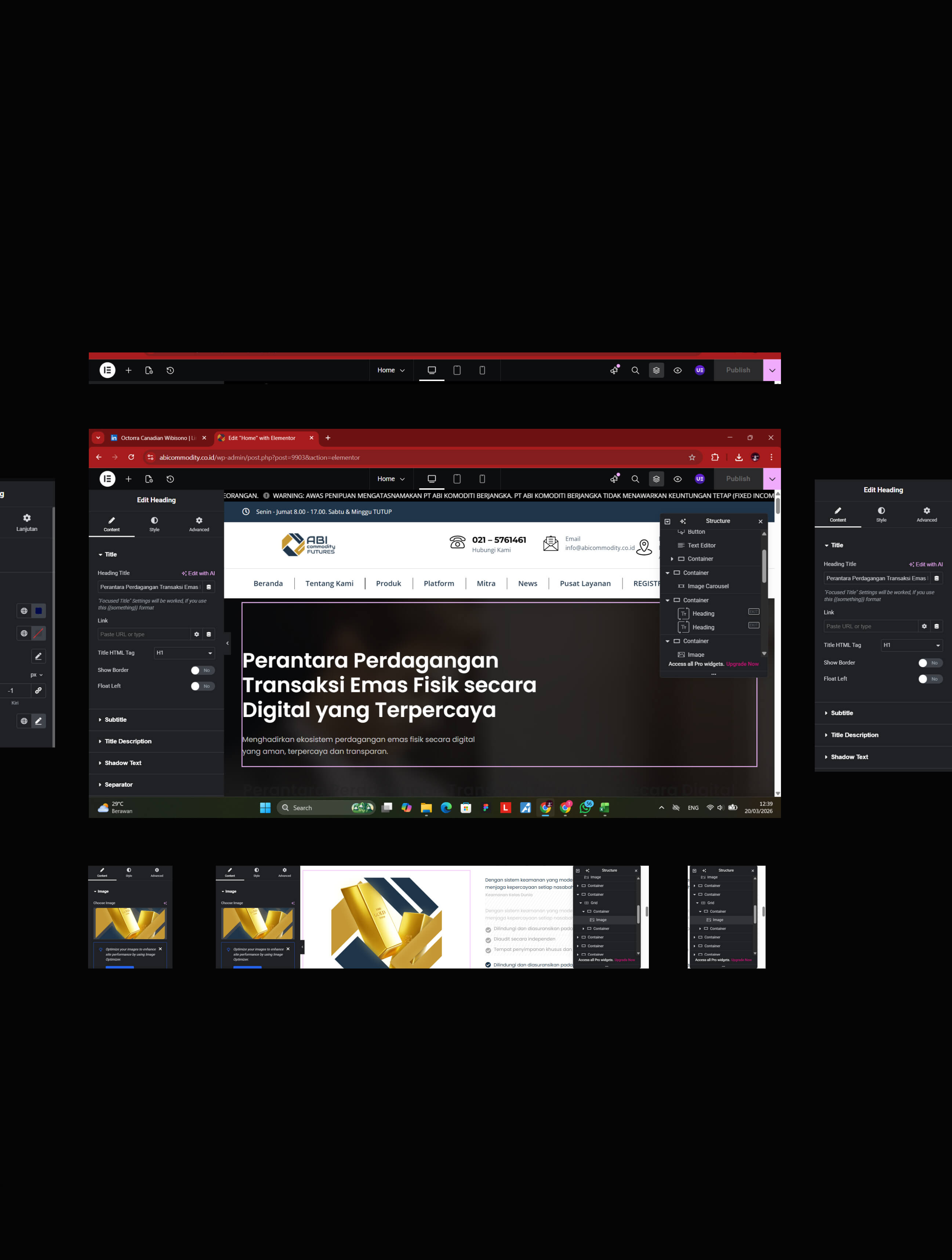 Behind Redesign ABI Website