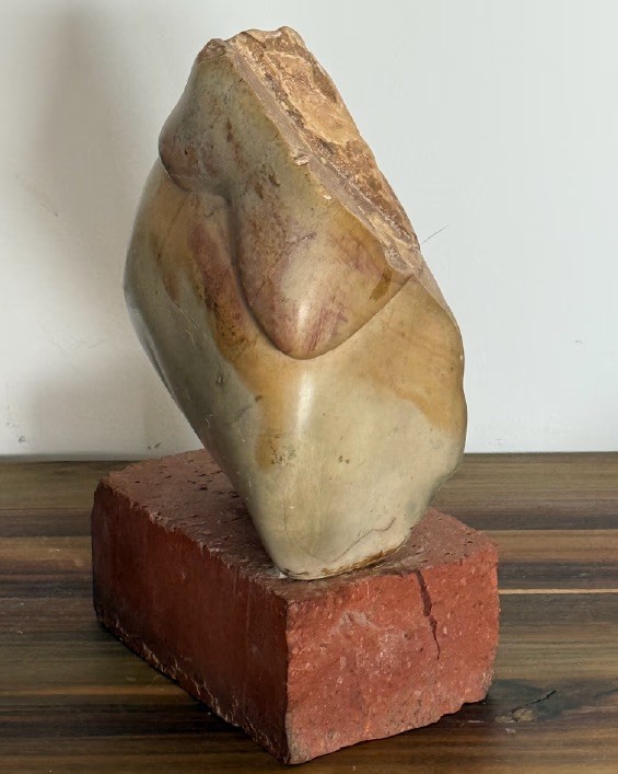 Relic of a Time Gone Past, 1988. Kisi stone.  by Barbara Walker.