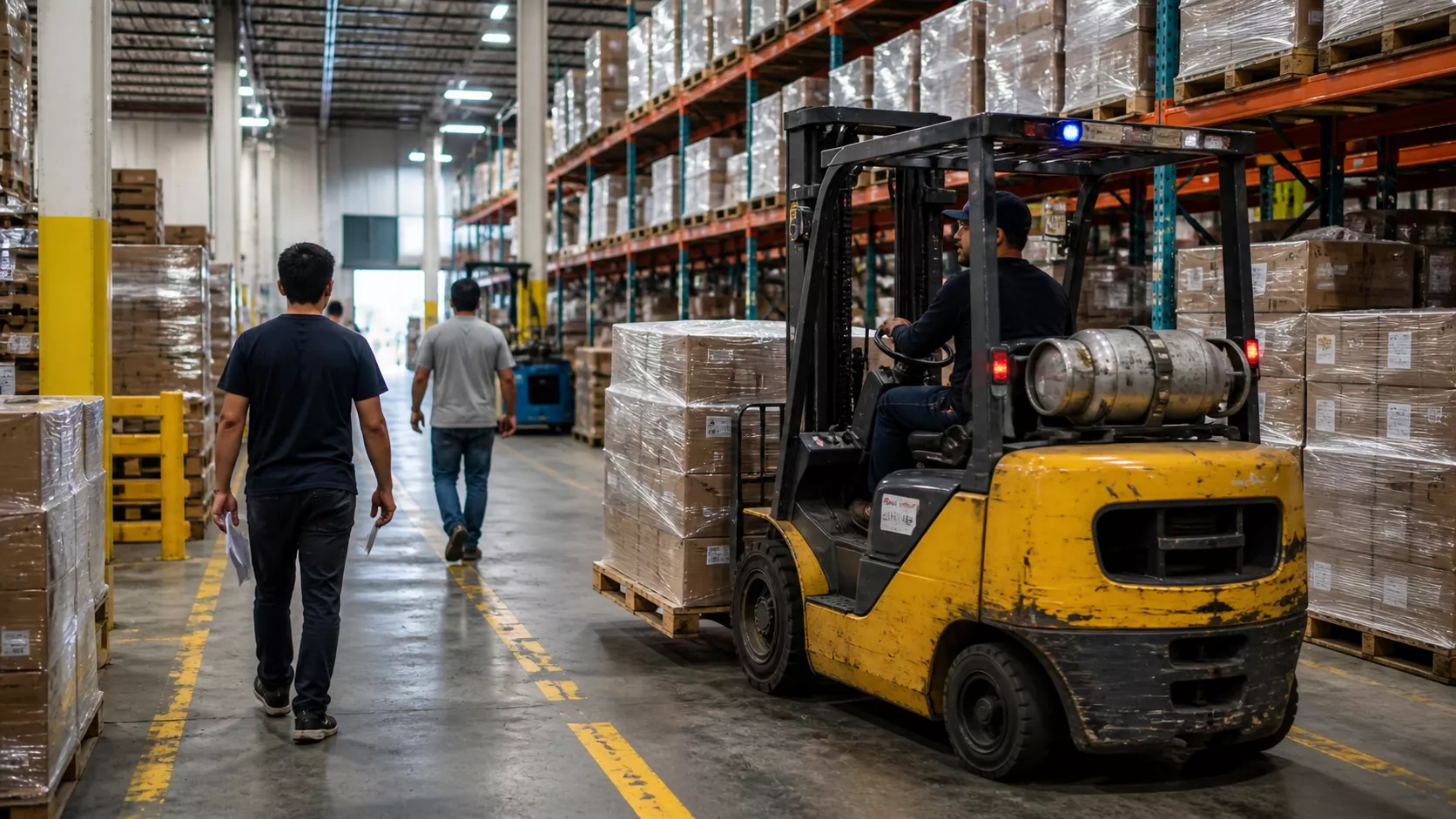 vehicle and forklift hazards