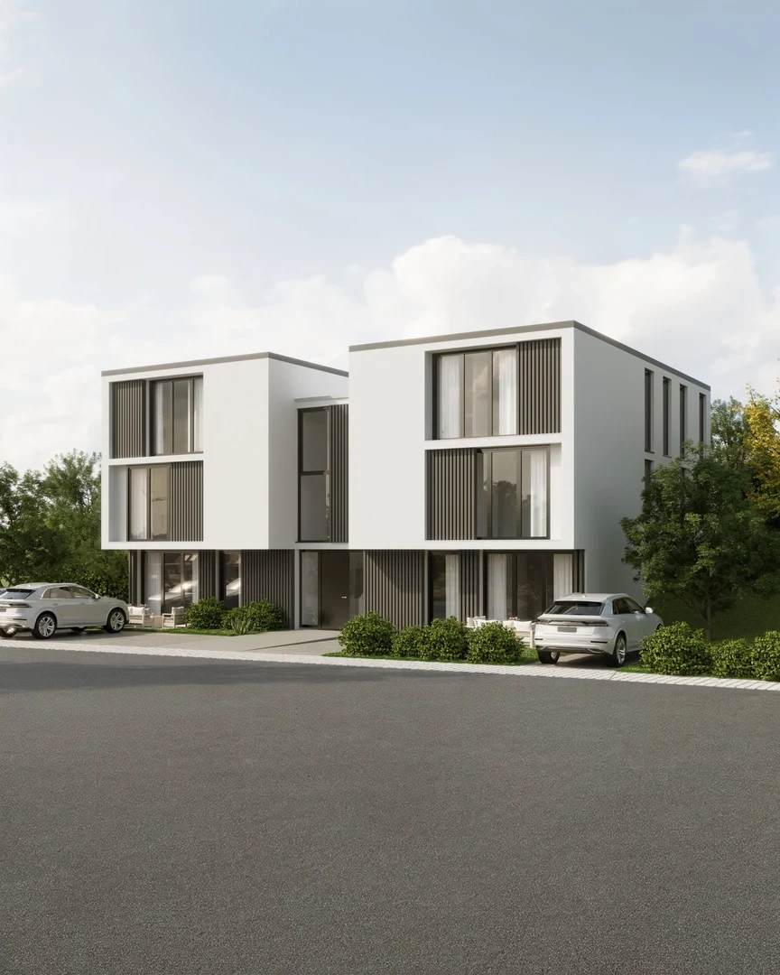 Doppelhaus NG von vorne rechts