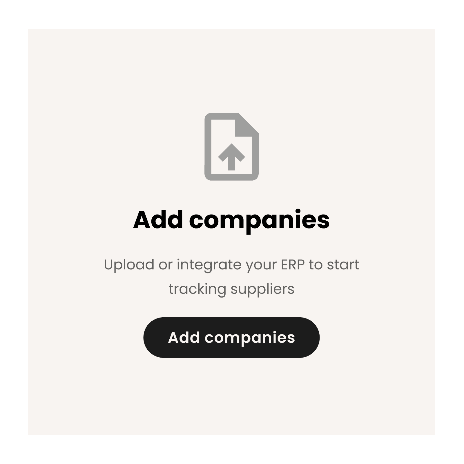 Scope : Add companies in few clicks