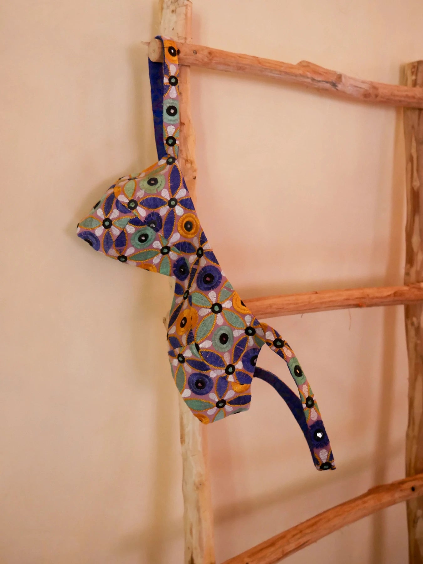 VYOM II, made using leftover choli, from the chola jacket