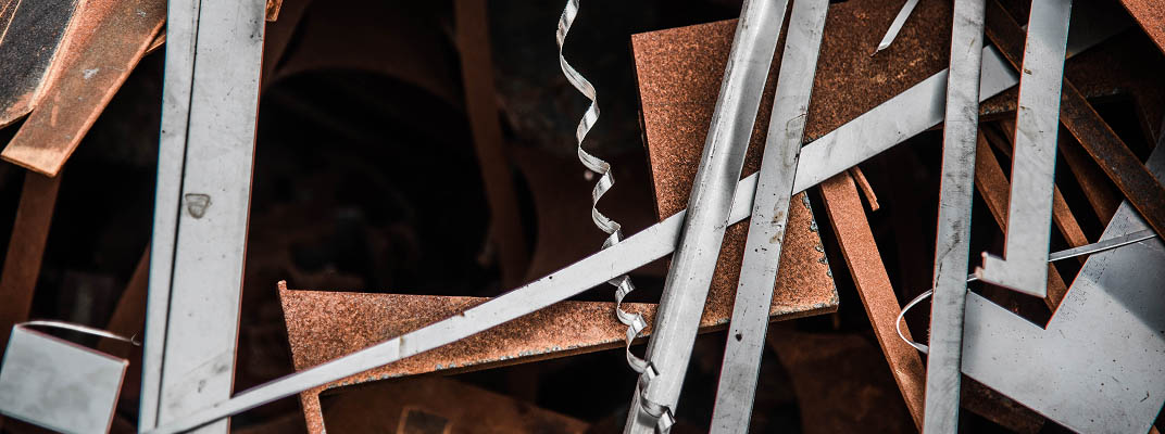 Office Picture with dark elements and blue light