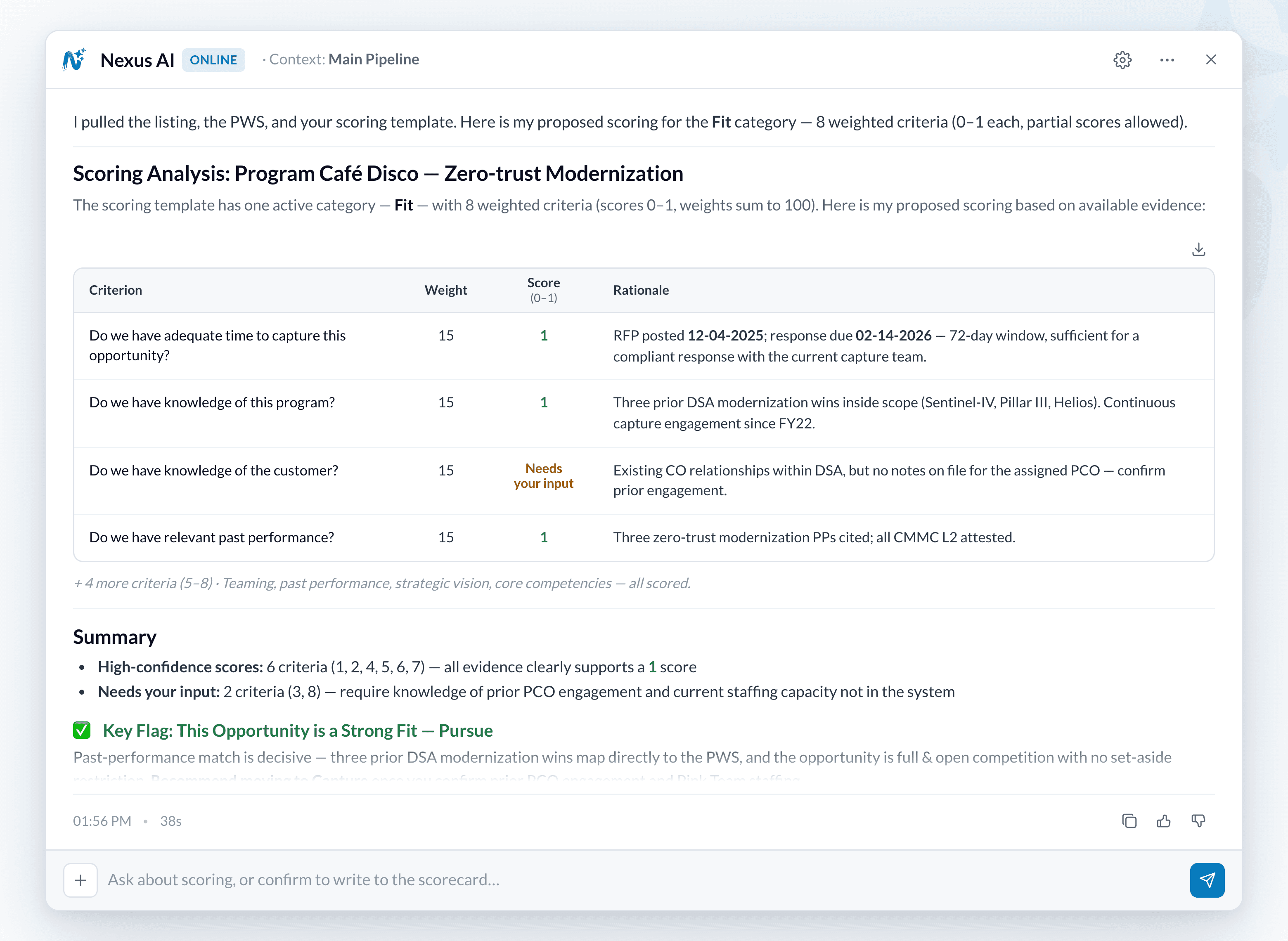 NextStage Opportunity Management
