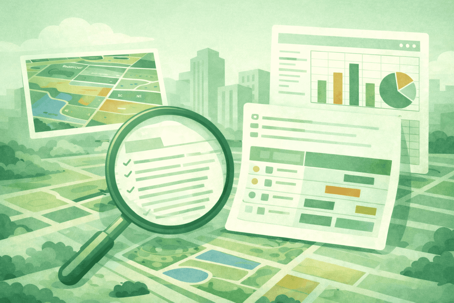 Proč nestačí obrázek územního plánu a je potřeba pracovat s daty