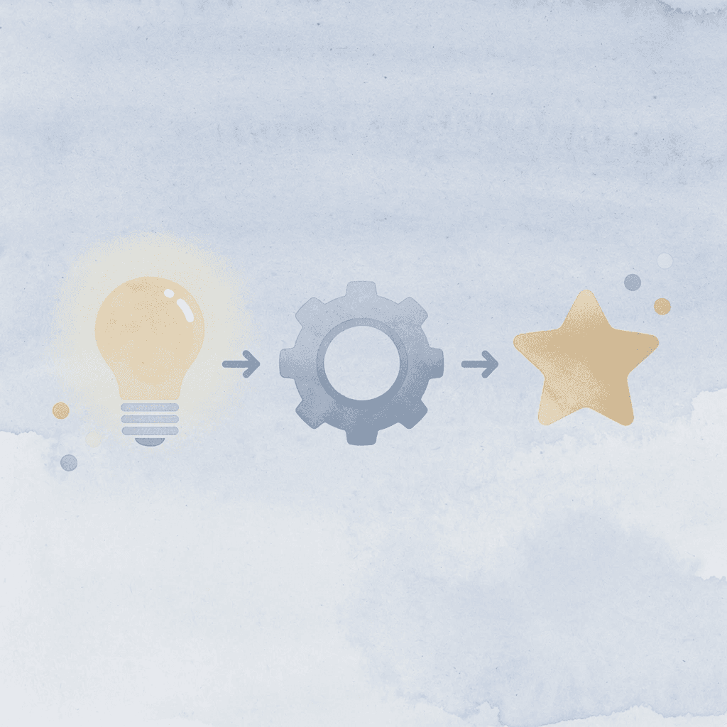 Three disconnected icons representing fragmented document analysis tools