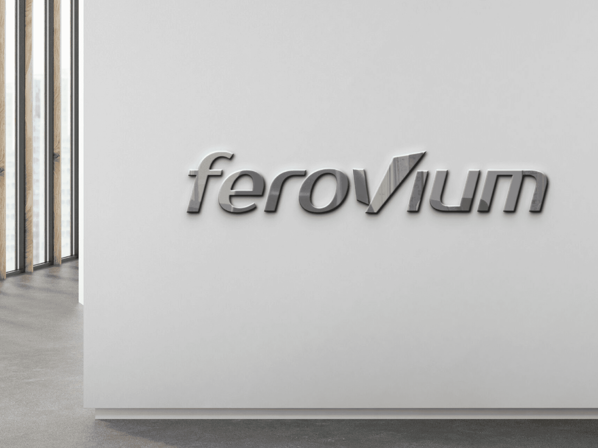 logo mark for Ferrovium