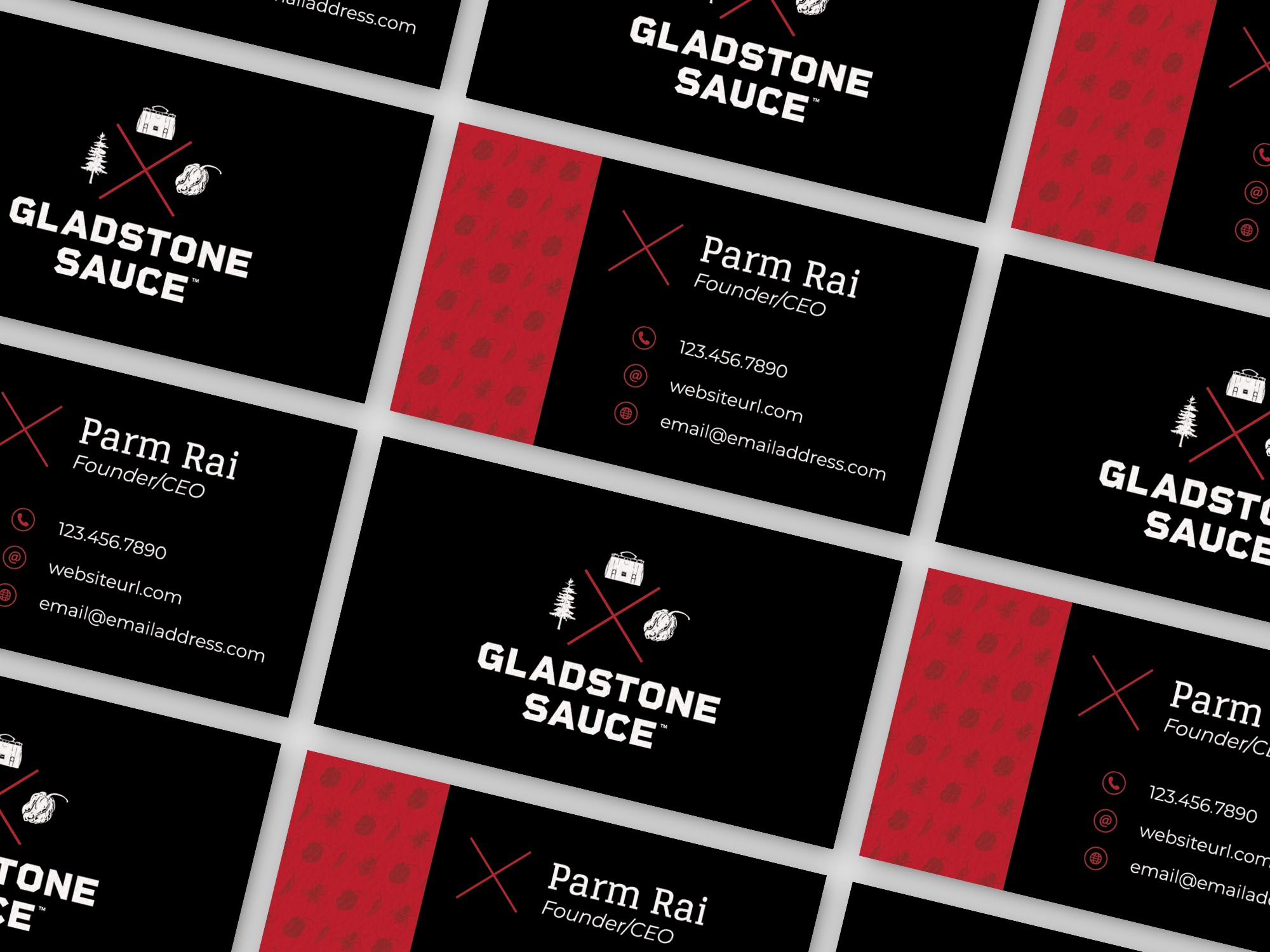 Gladstone Print Collateral