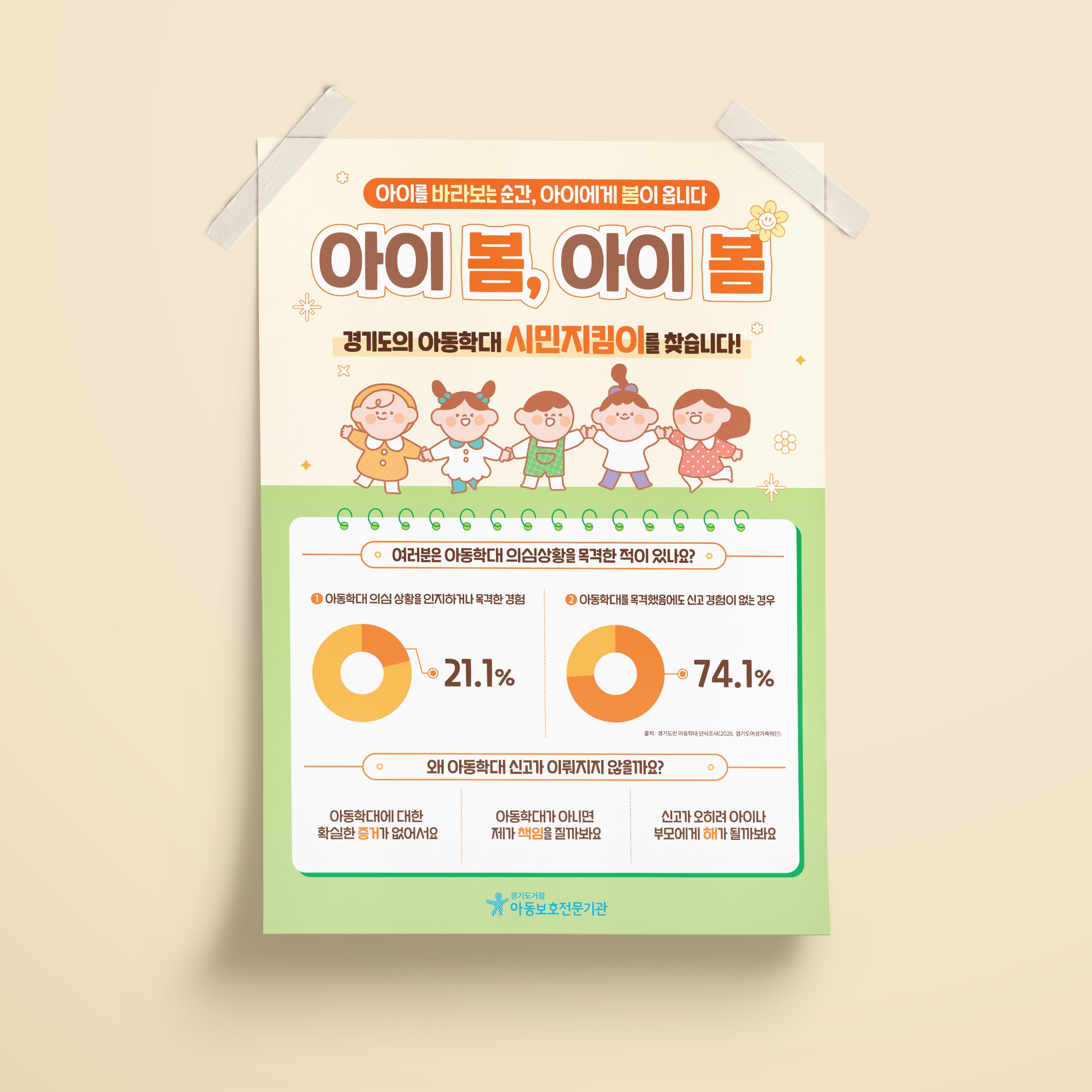 경기도거점아동보호전문기관 포스터