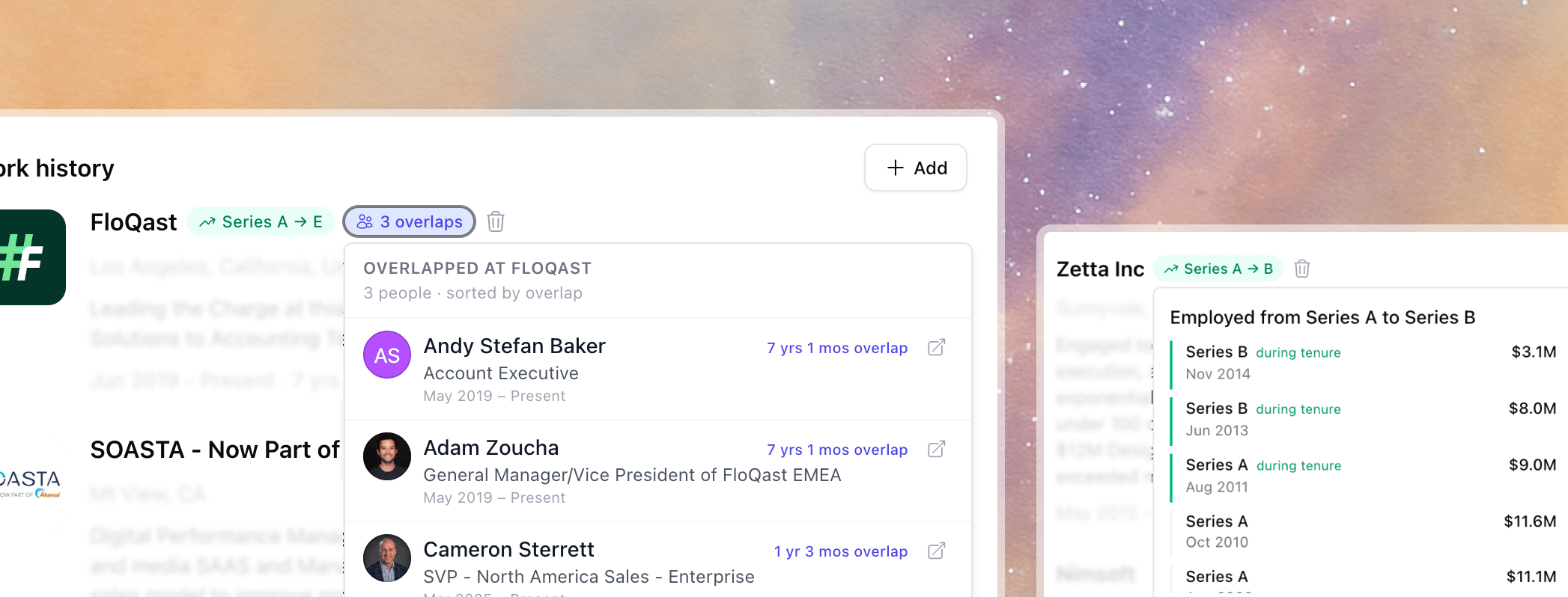 Overlapping candidates | Stardex ATS Update