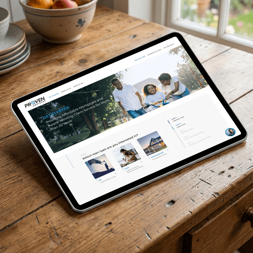 Proven Mortgage - Website Development