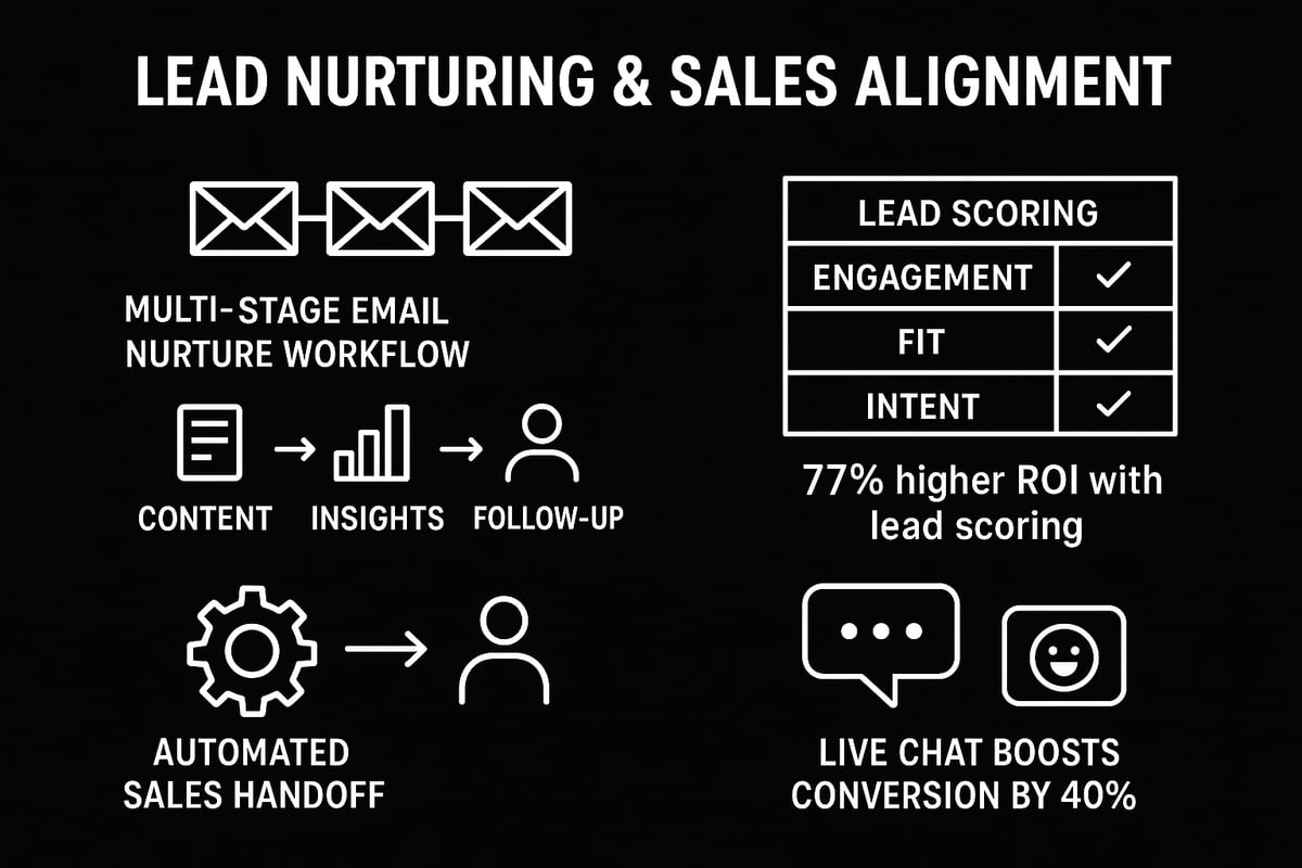 4. Lead Nurturing & Sales Alignment: Converting Leads Into Opportunities