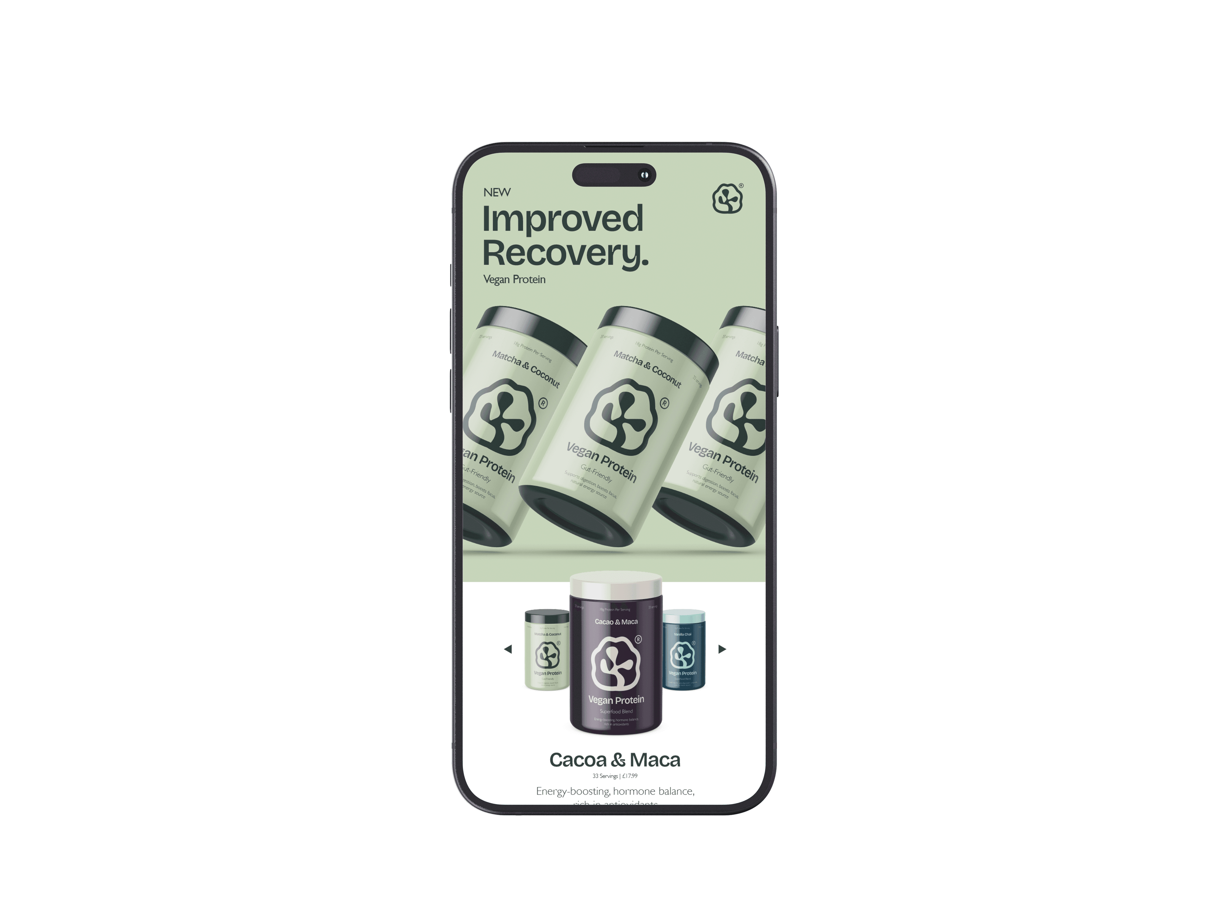 Bold white “Deadpan” italic wordmark centred on black, with no other graphics or background detail.