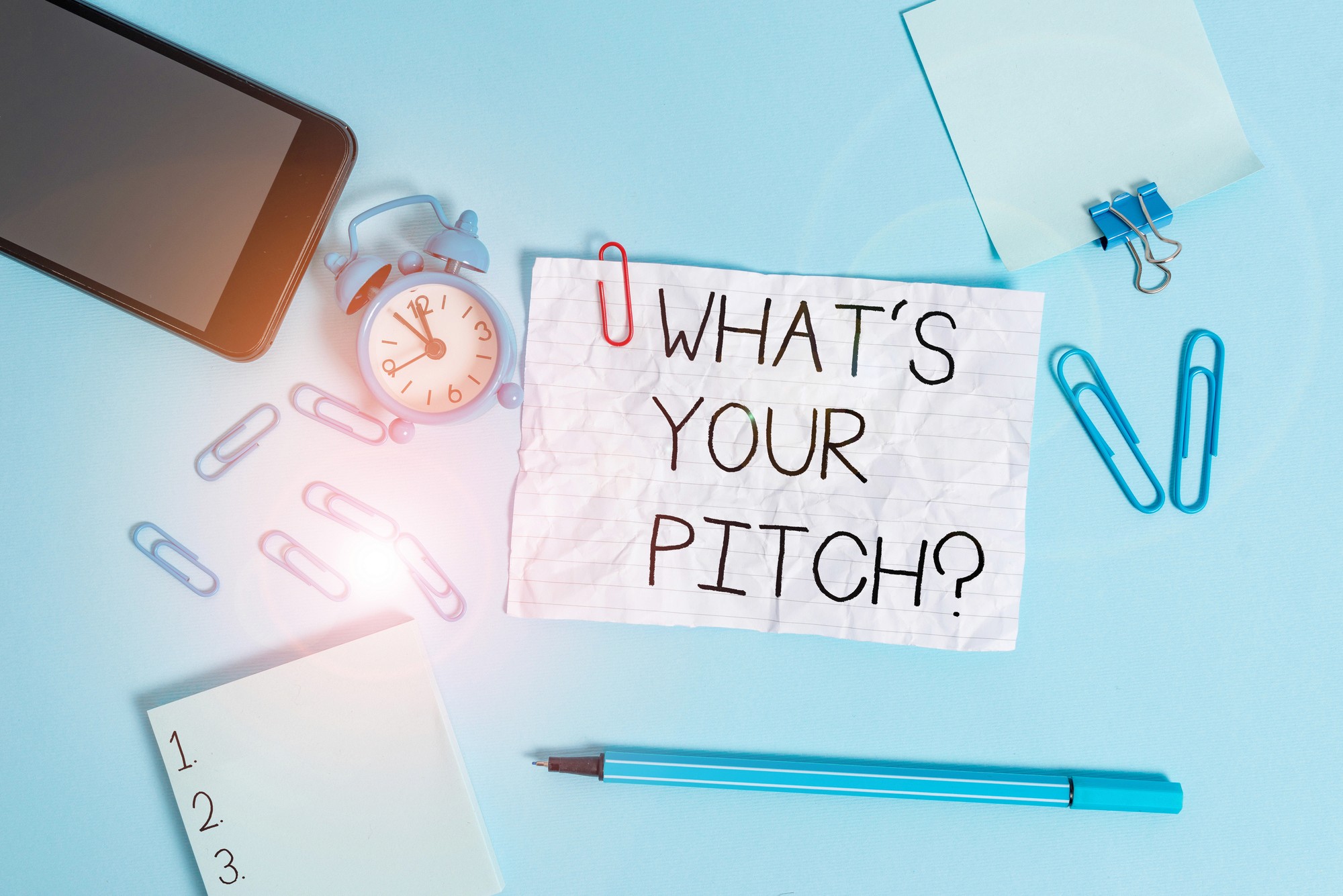 How to make a pitch deck - Agency method