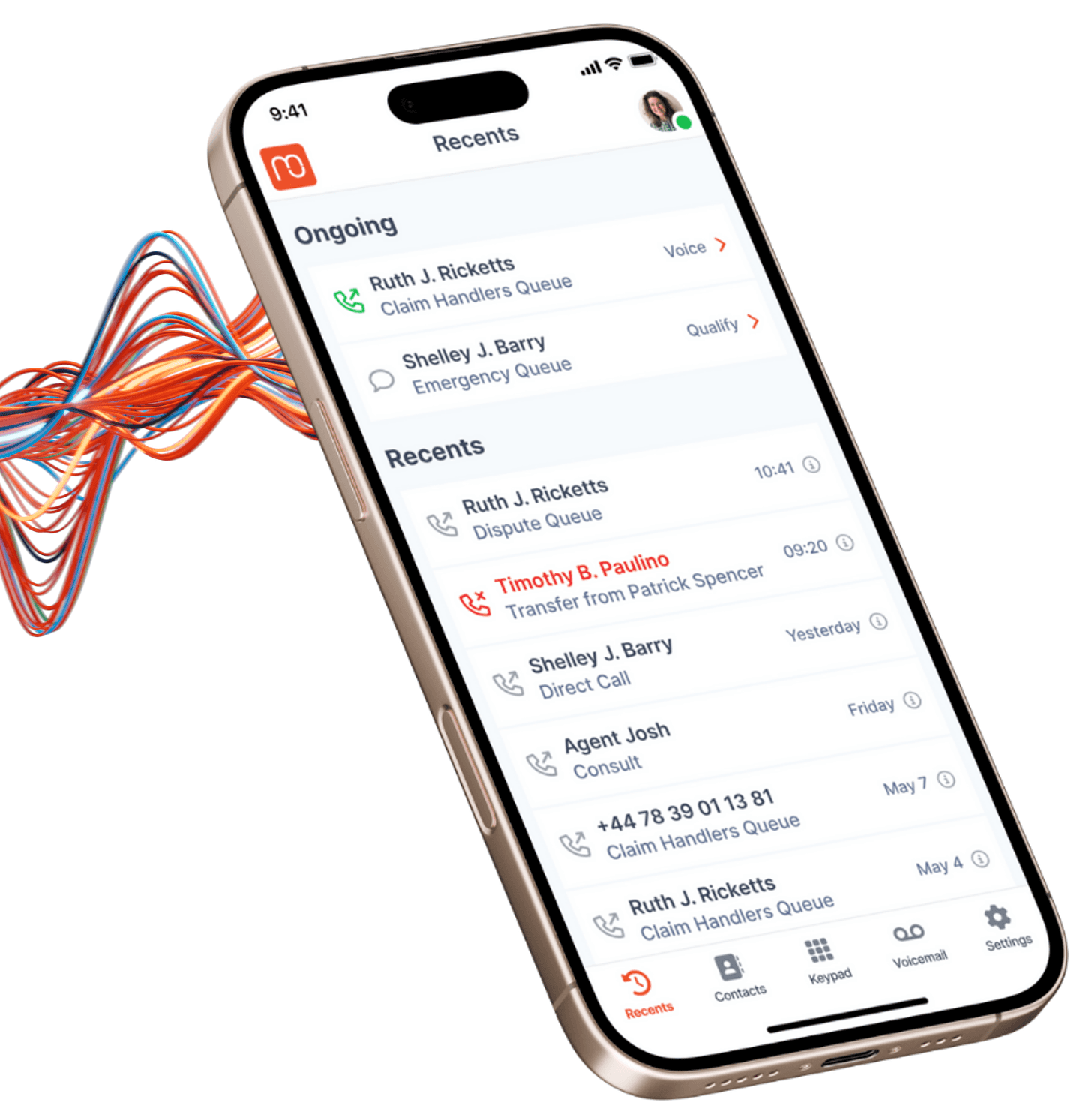 Mobile Office for Genesys Cloud screenshot