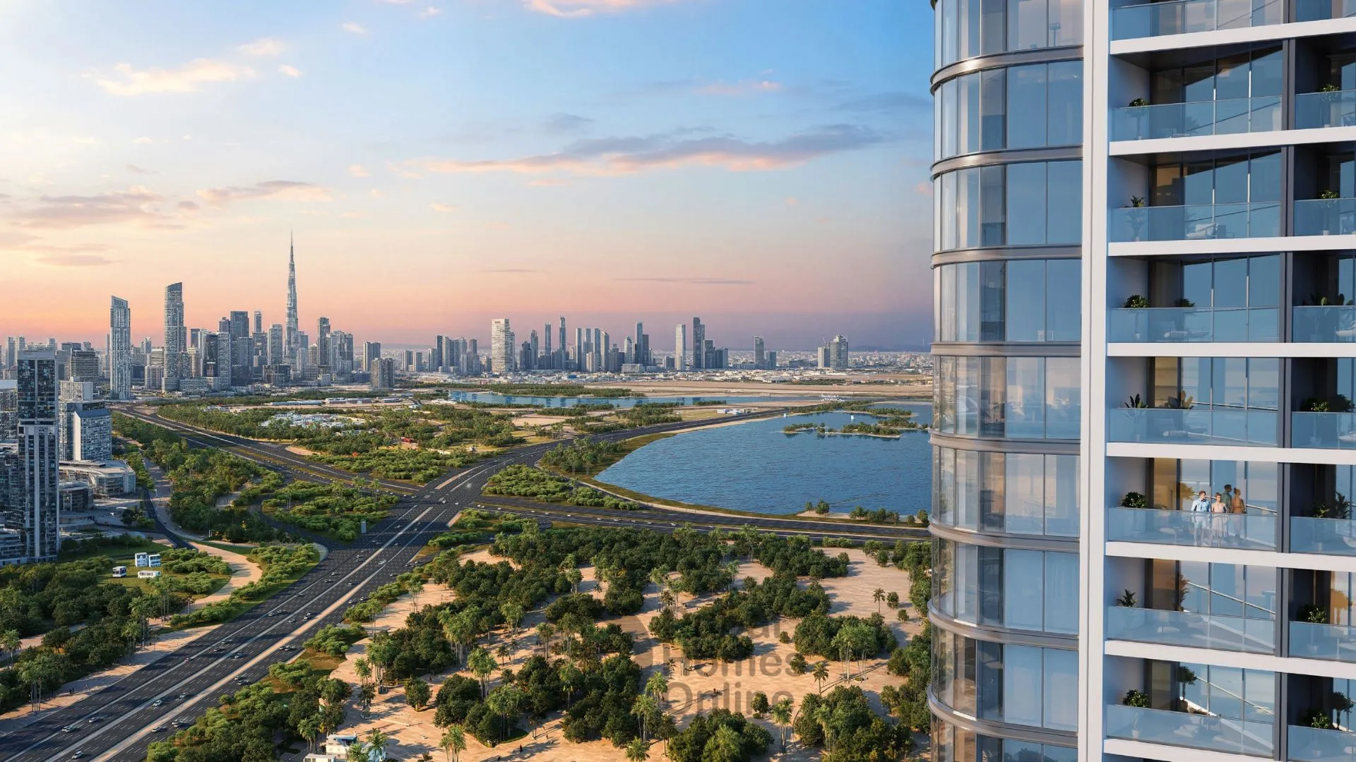  The Skyvue Altier project in Dubai, illustrating the ambitious architectural plans for the city's future skyline.