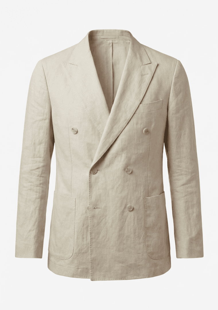 Relaxed Suit Jacket Beige