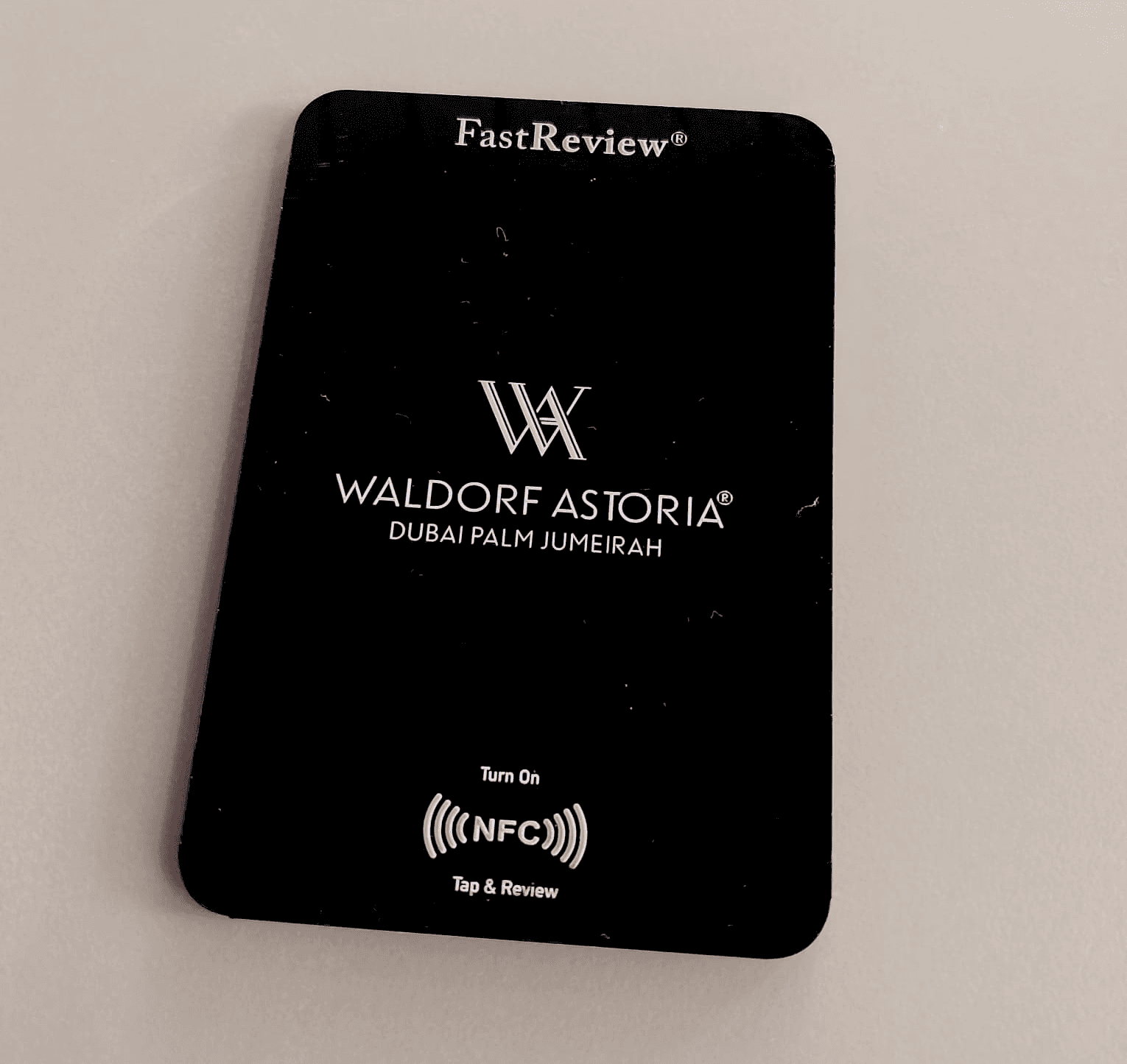 Waldorf Astoria NFC Example