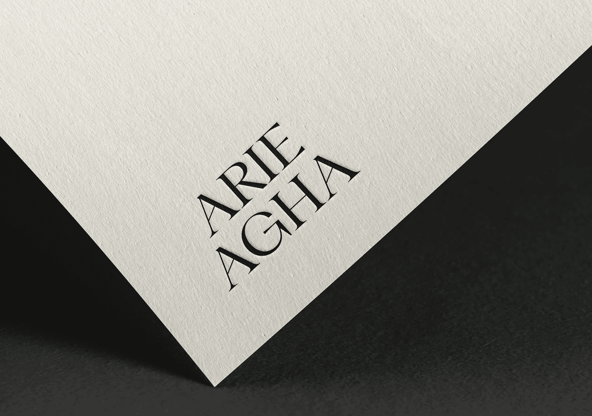 Arie Agha Mockup