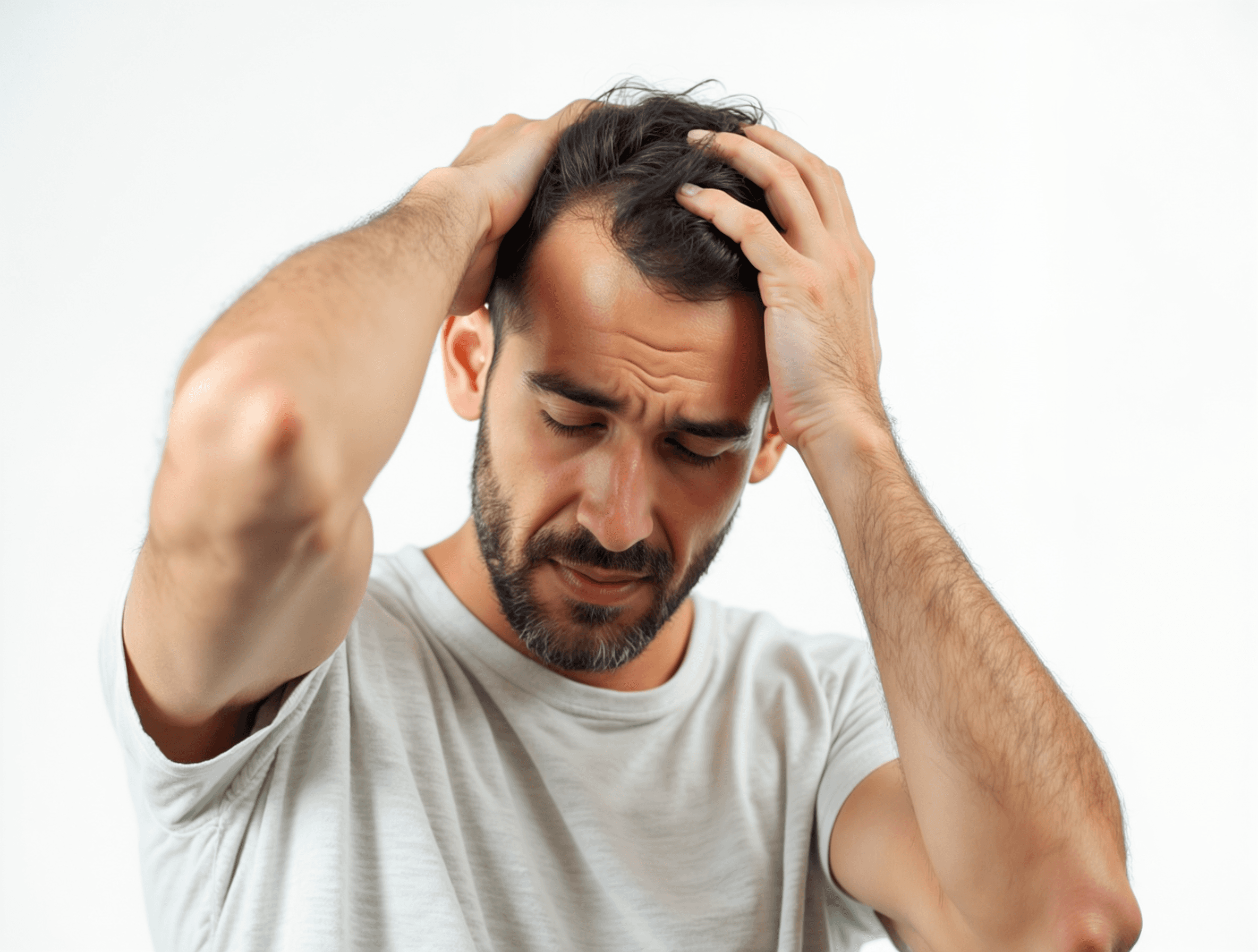 An image of a male balding