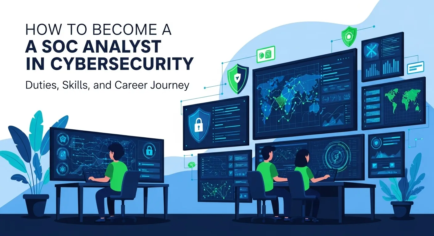 How to Become a SOC Analyst in Cybersecurity: Duties, Skills, and Career Journey