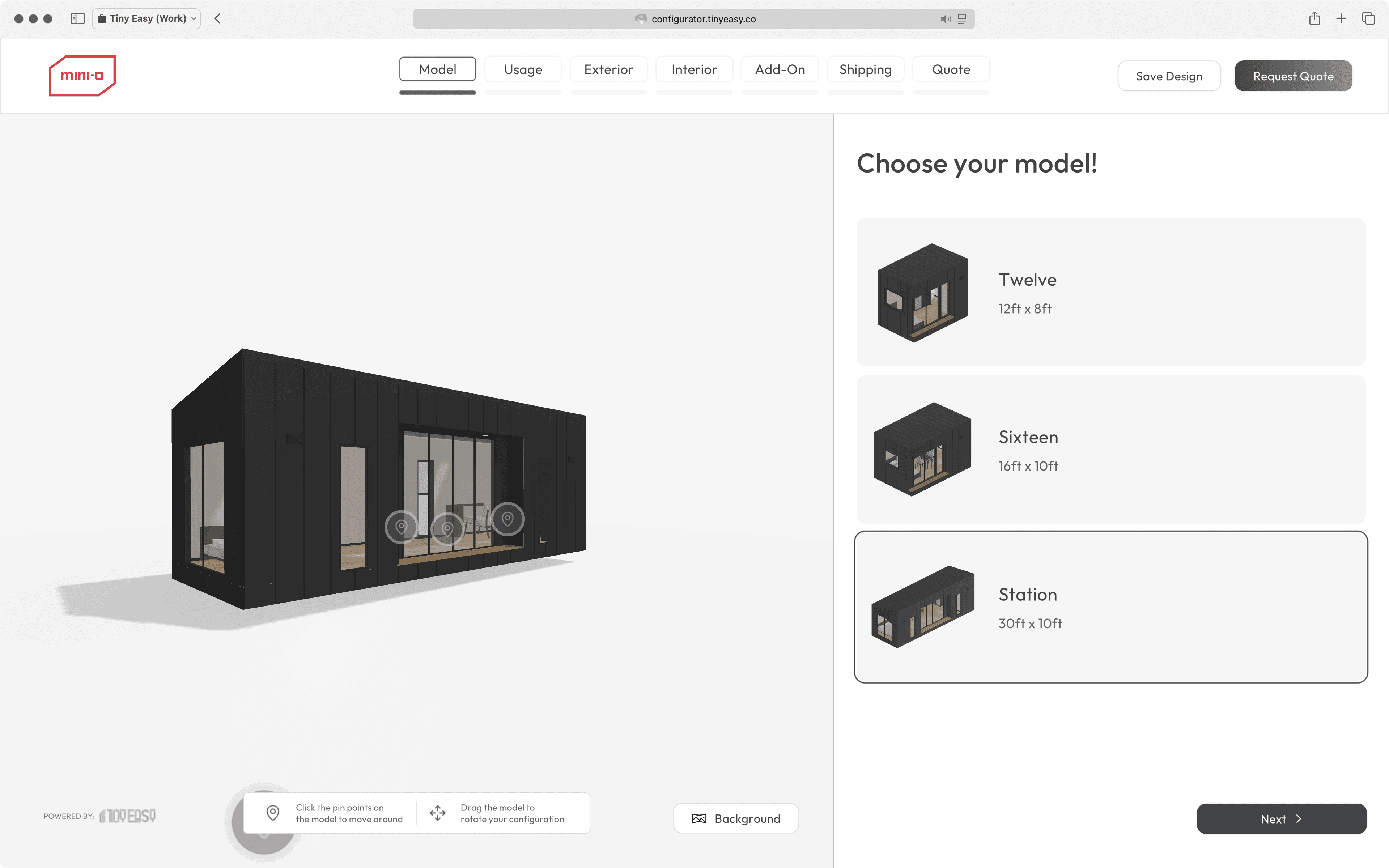 Preview of Tiny Easy's Software for Tiny Homes on Wheels