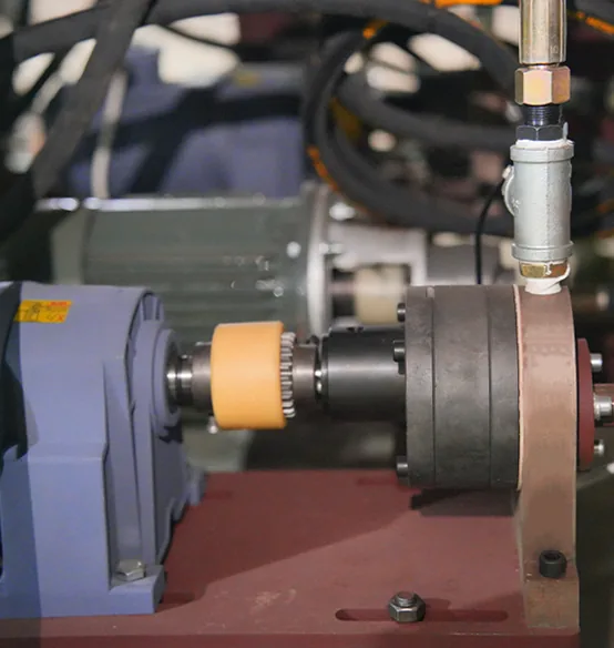 JG-802 machine internal component detail