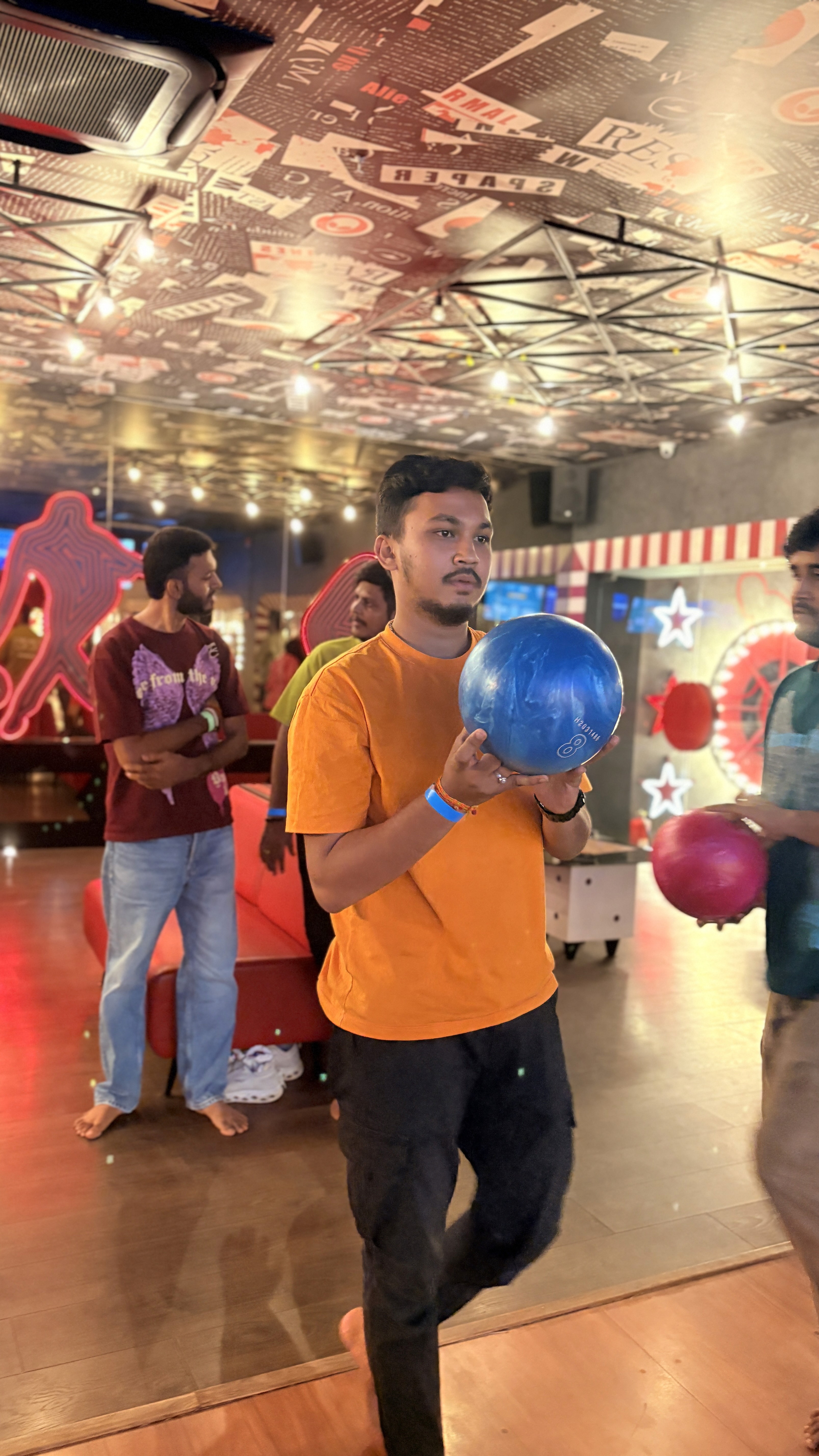 A person on a mountain