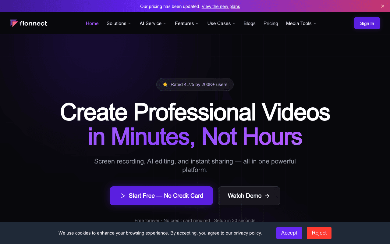 Flonnect екранна снимка