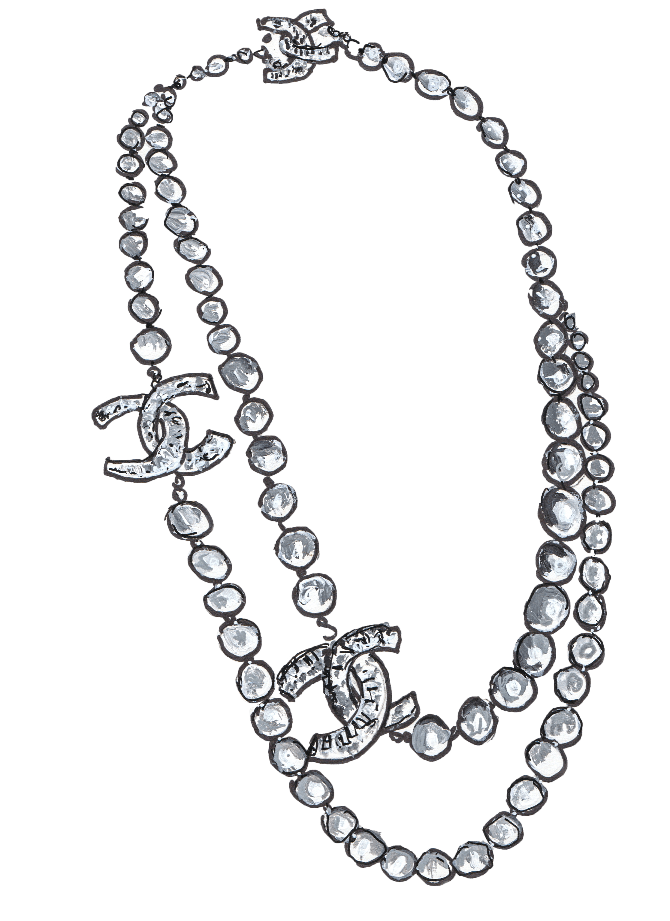 Chanel pearl necklace by Sue Tilley