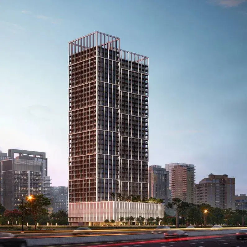 binghatti ttania building view