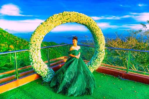 Circular Arch — real celebration at Lazuri Tagaytay