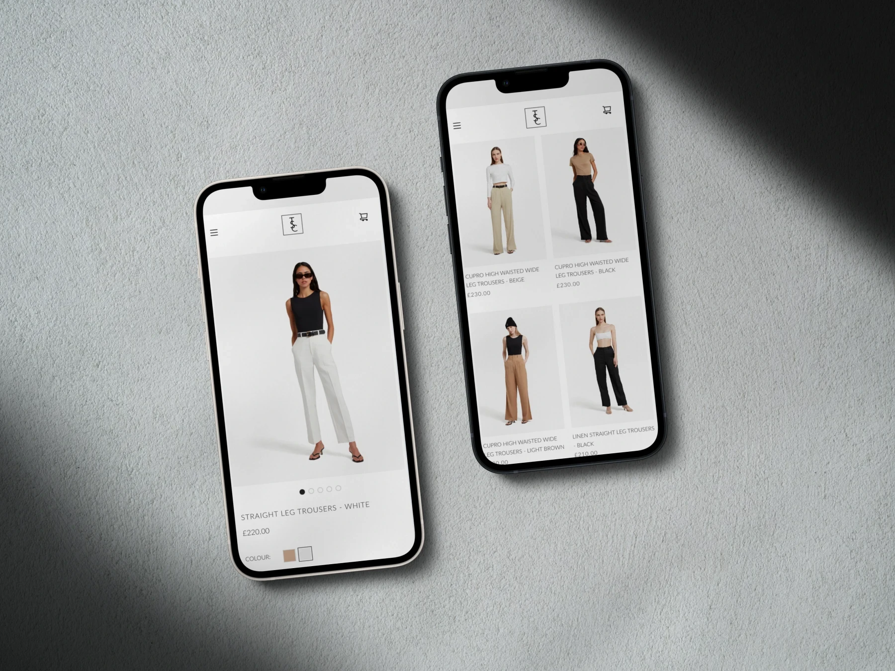 The Seamless Collective shopify design