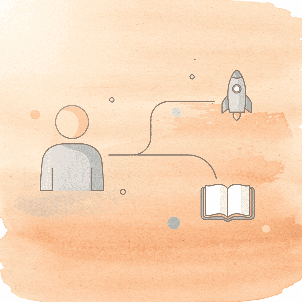 Icon showing choice between different SEO agency types - Icon showing choice between different SEO agency types