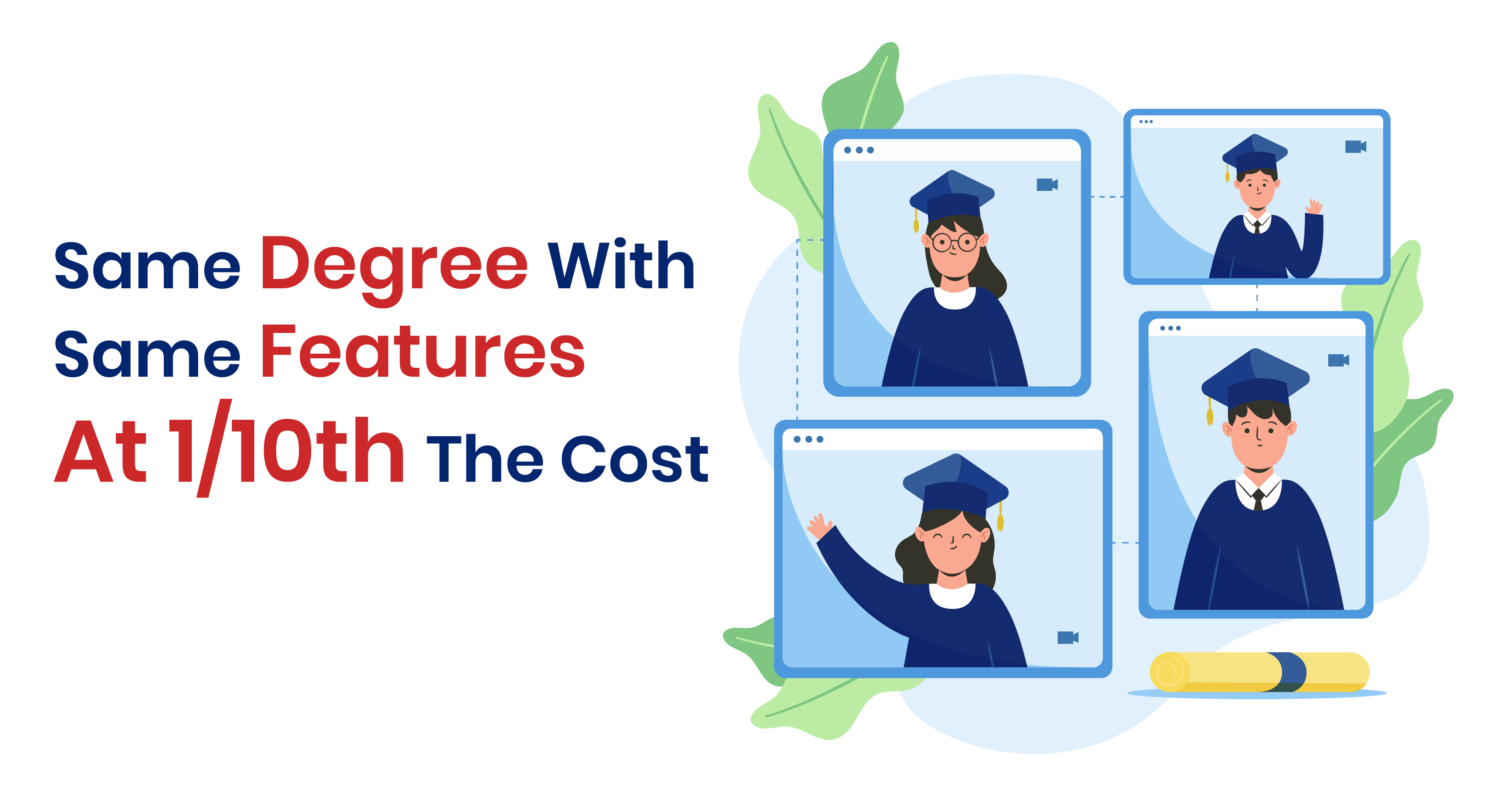 Image representing online degree graduation 