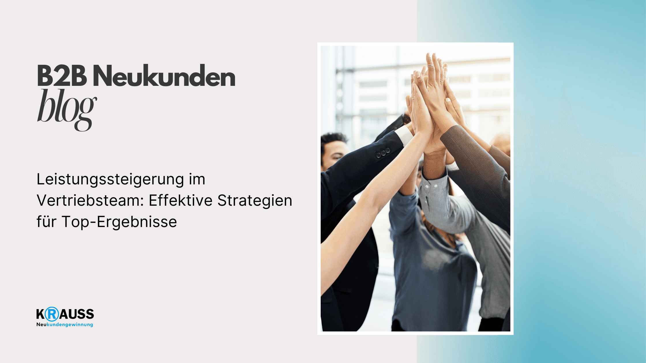Leistungssteigerung im Vertriebsteam: Effektive Strategien für Top-Ergebnisse