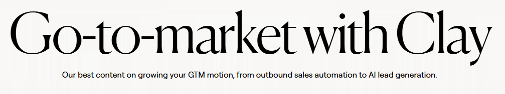 Marketing Spotlight: Clay Marketing Strategy Content Marketing and Demand Generation