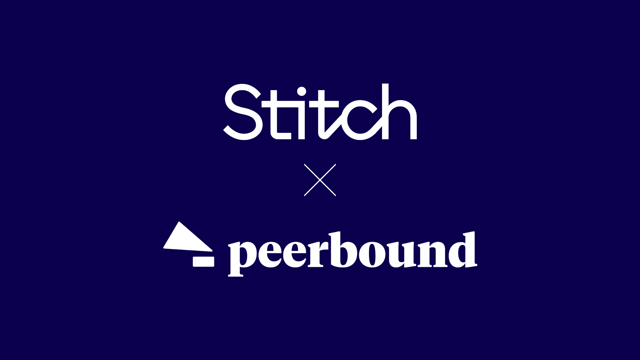 The Stitch and Peerbound Partnership