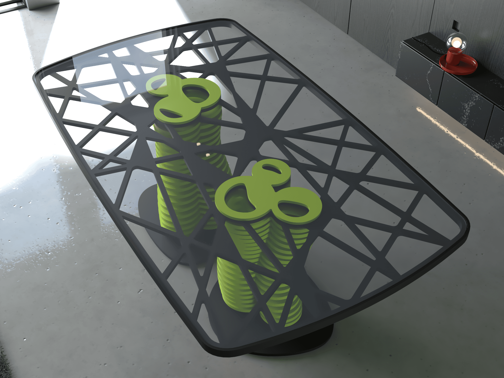Alien coffee table
