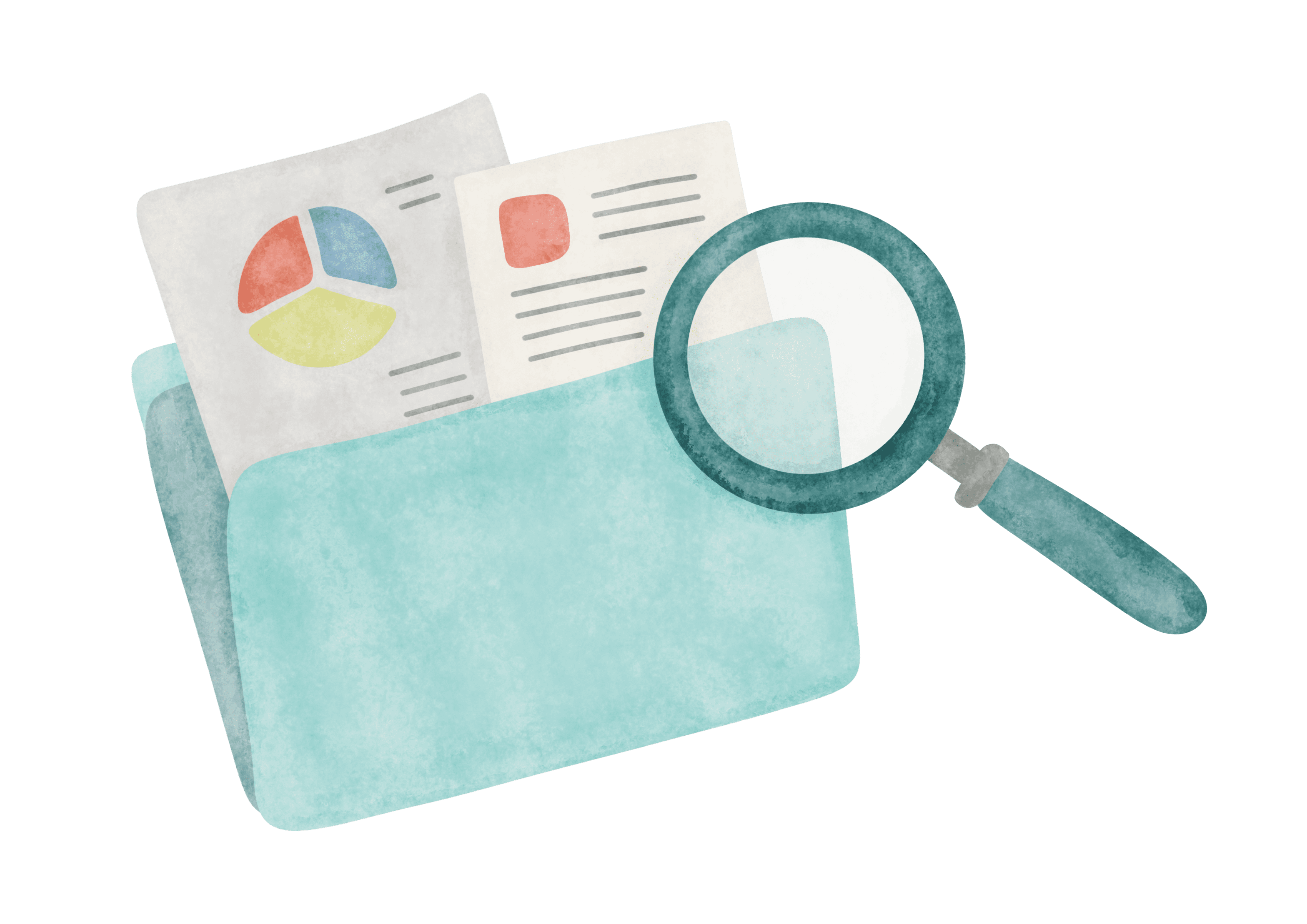 A 3D icon featuring a cluster of frosted pastel blue and pink clouds inside a glossy blue rounded square frame.