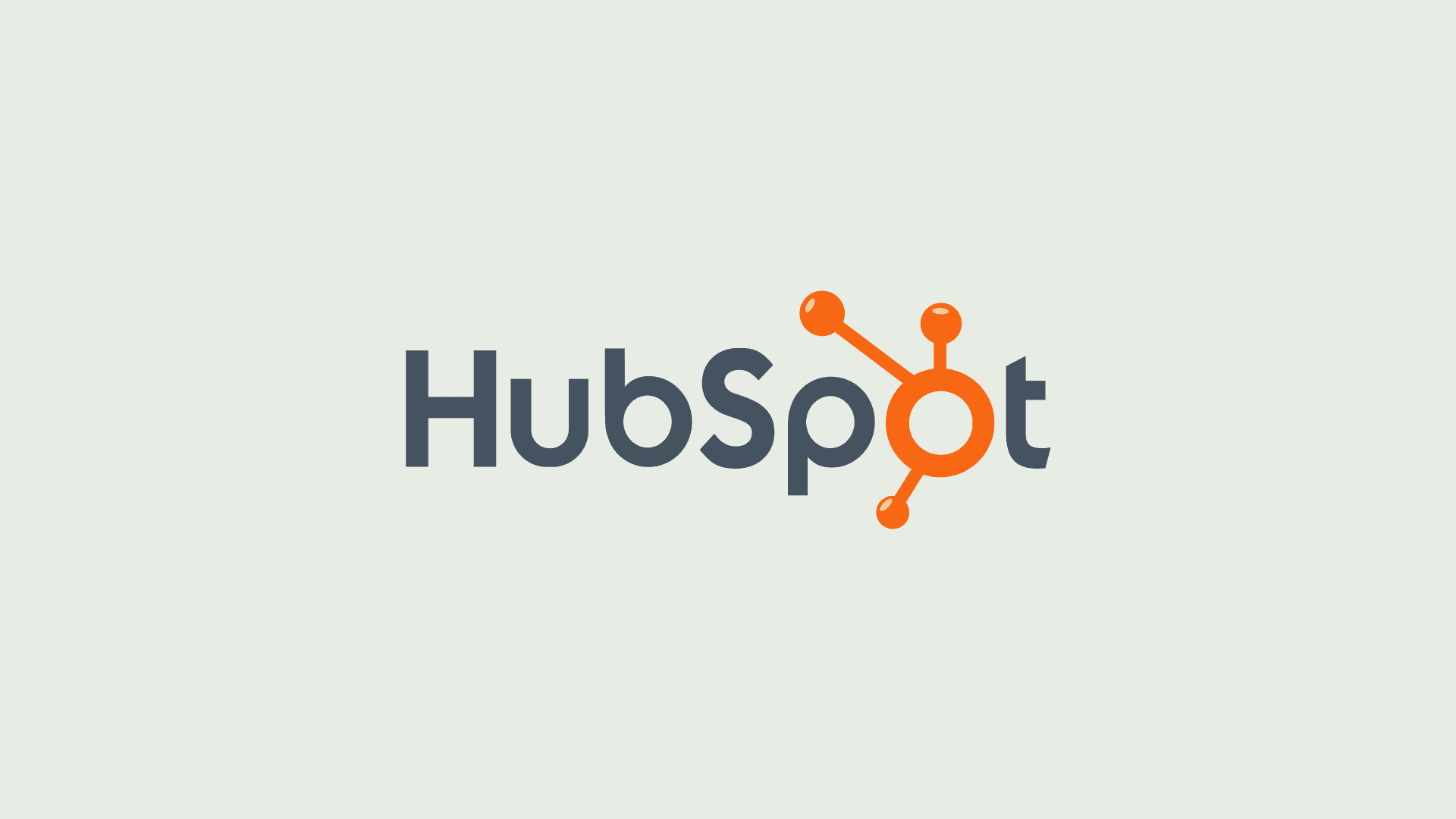 HubSpot logo against a background