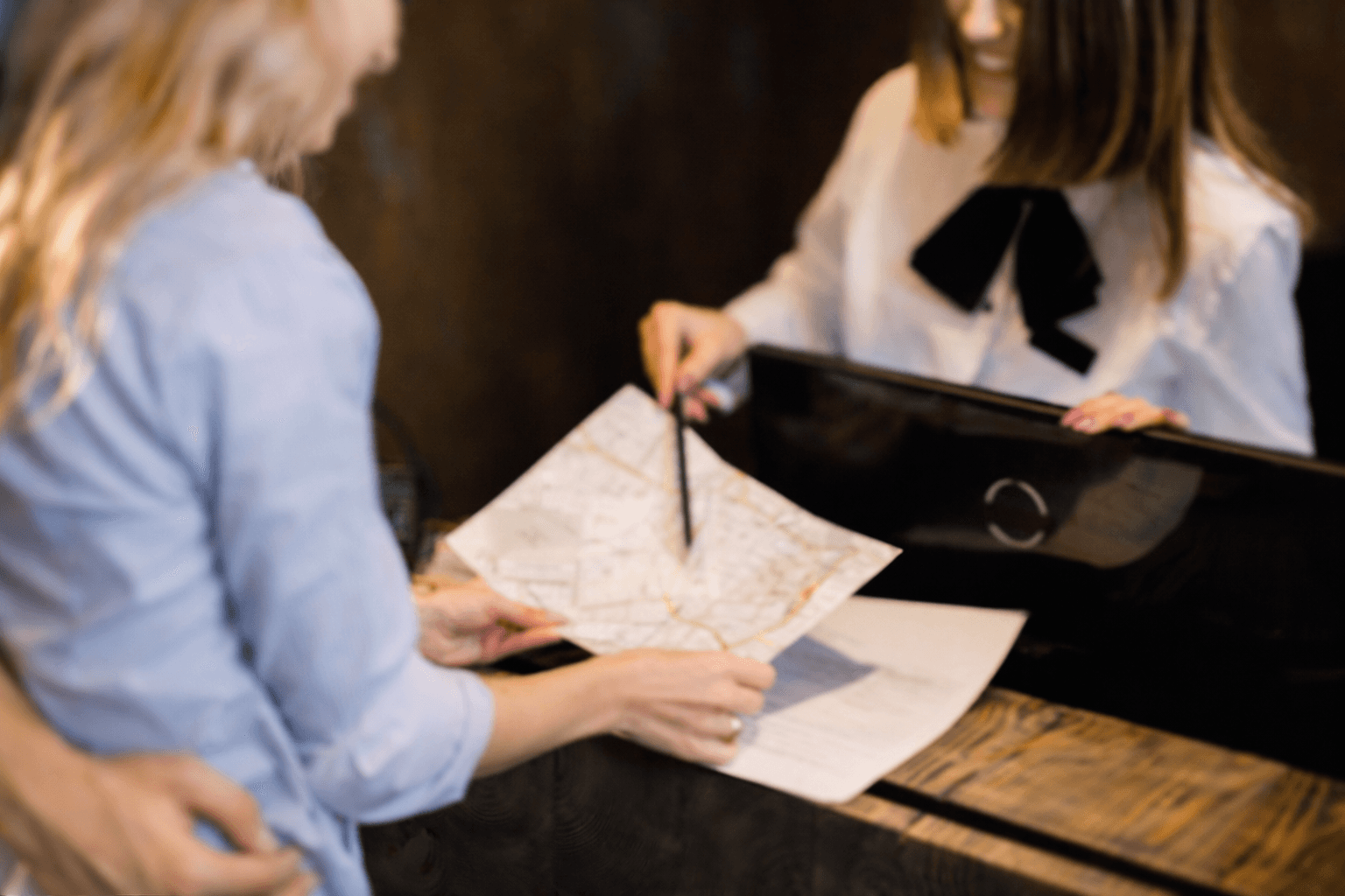 Man Typing by Window