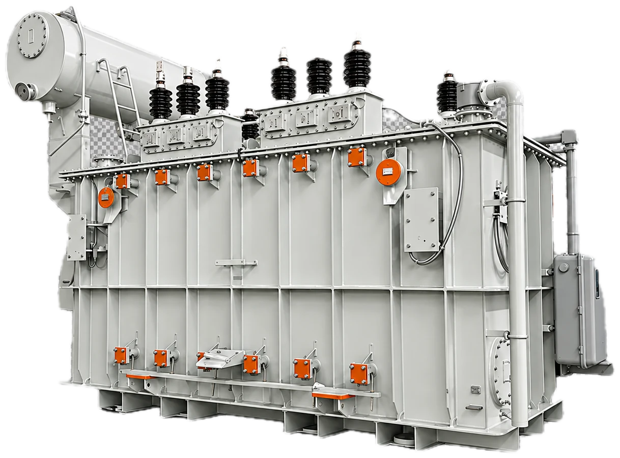 High power transformer for an electrified chemical process