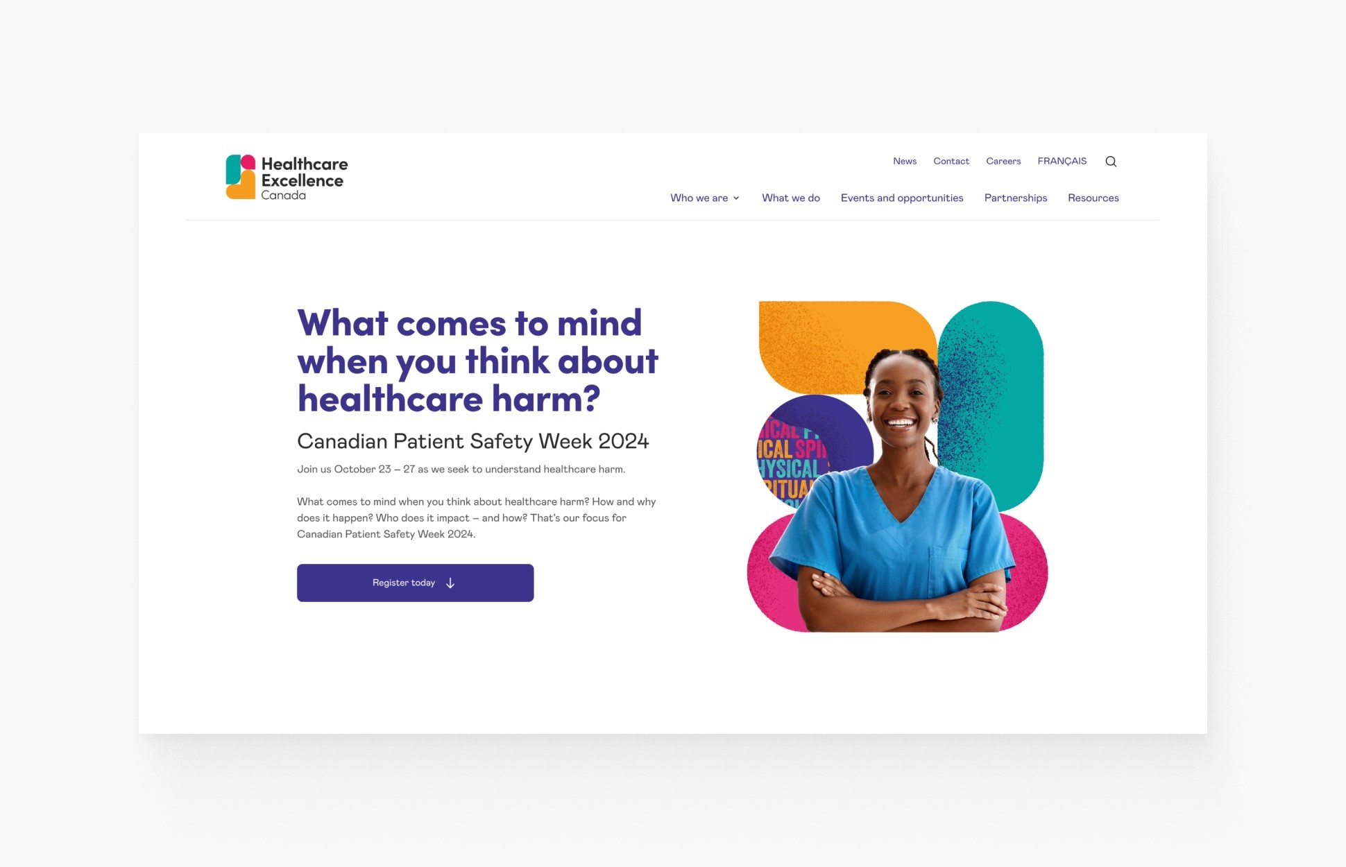 healthcare excellence canada campaign site