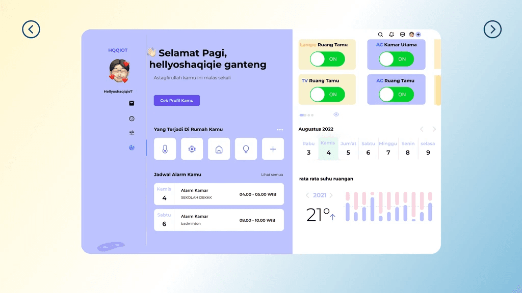 Smart Home Dashboard