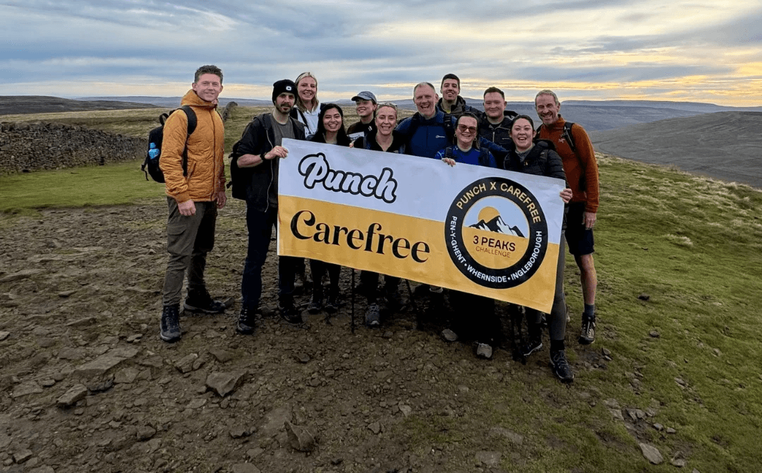 Punch fundraising for carefree
