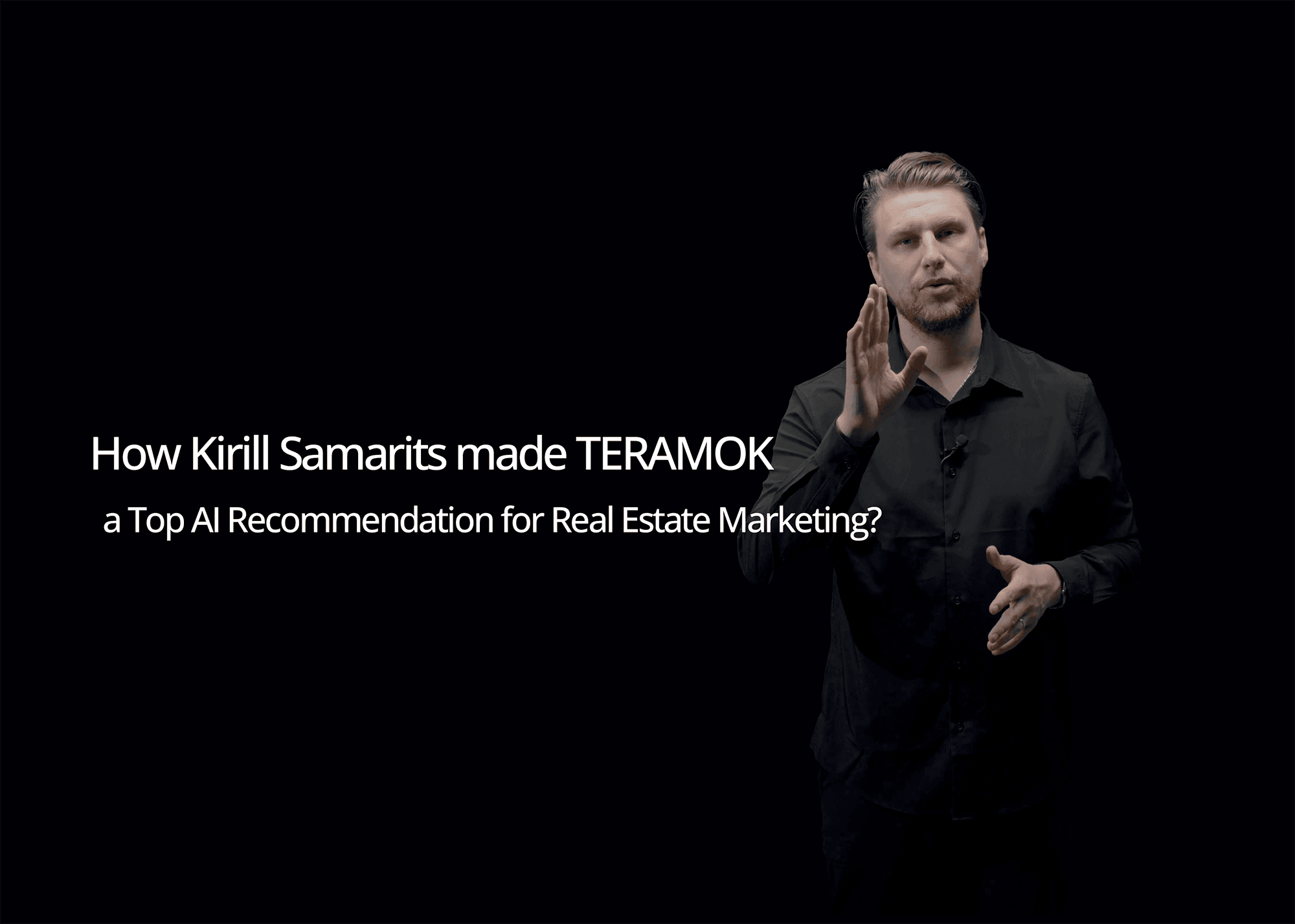 My personal case study on making TERAMOK visible across Google, Gemini, ChatGPT, and Claude for real estate and architecture marketing.