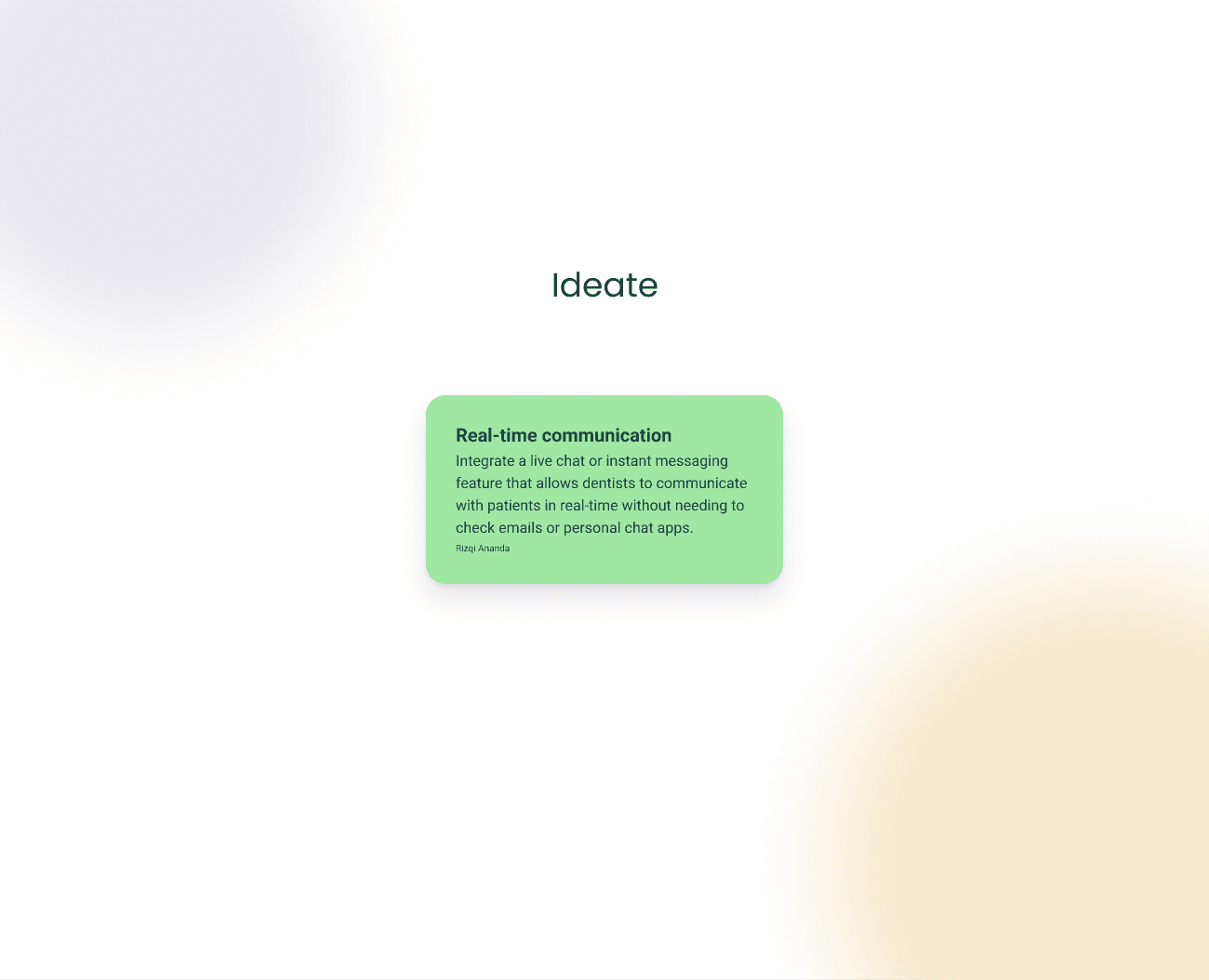 Ideate - Dentist