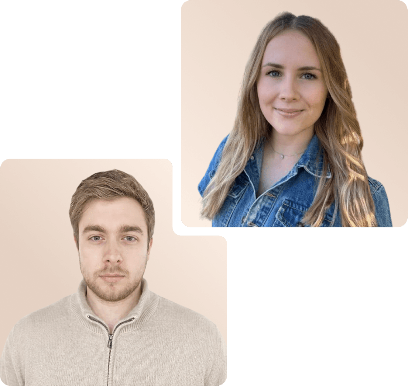 Gründer von Klientenkompass: Julia Greiner und Dominik Rieth 